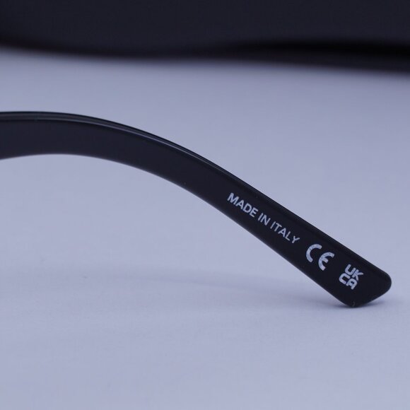 Balenciaga BB0065O 001 Rectangle Eyeglasses 55mm - Black - Picture 7 of 9